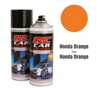 RC Car Colours Lexan Spray 150ml - Honda Orange 945