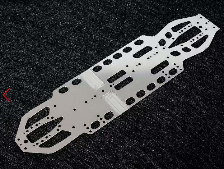 WeiRC Stalen Chassis 1,2mm voor Schumacher MI9 (160g) WEI-SC-MI9