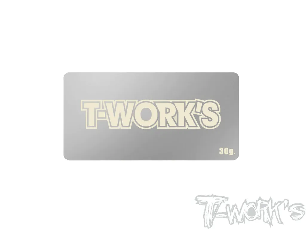 T-Work's korte batterijgewicht 30 g (43x92 mm) TA-135-B