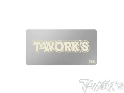 T-Work's korte batterijgewicht 30 g (43x92 mm) TA-135-B