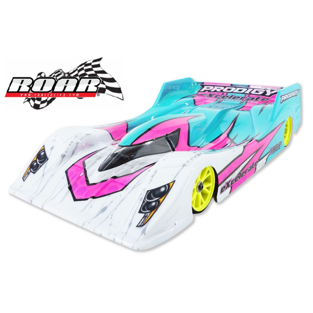 Excelerate MACH "HD" 1/12th High Down Force Body XCE-0515.LW LIGHT WEIGHT
