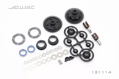 SNRC 121114 1/10 RC Accessories OPTIONAL GEAR DIFFERENTIAL-PLASTIC SET S2 CUP 3.6mm
