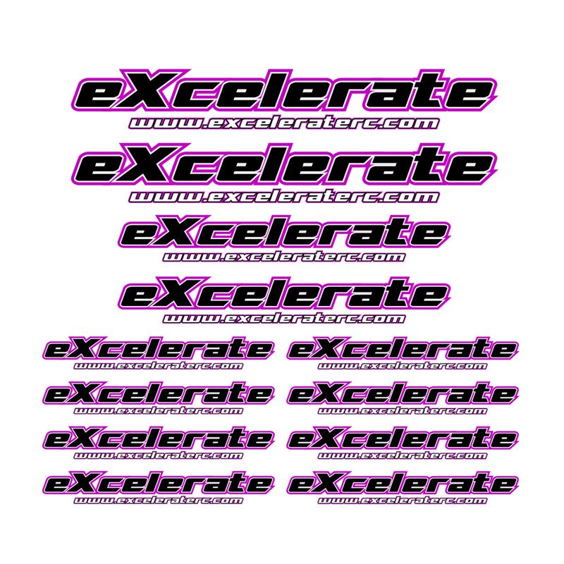 eXcelerate Decal Sheet