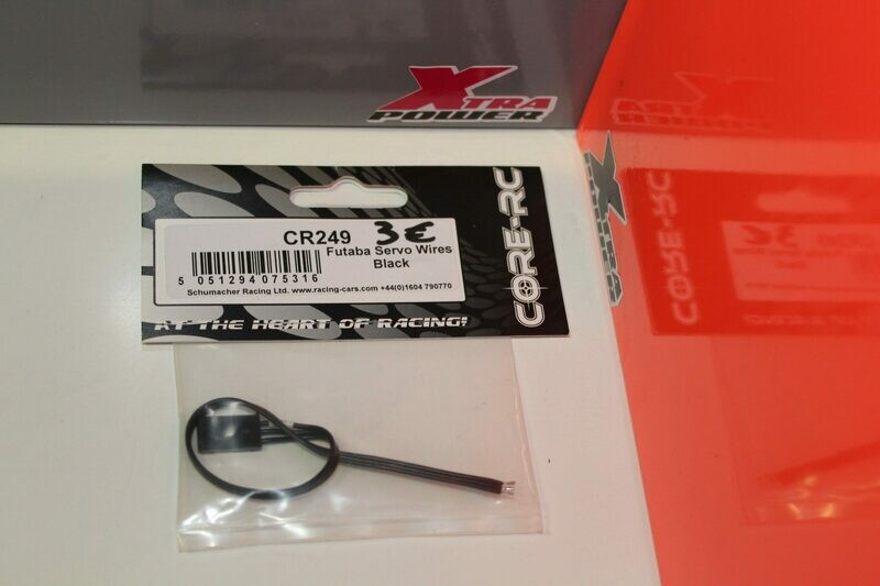 Core RC servo wire black CR249 Core RC servo wire black CR249