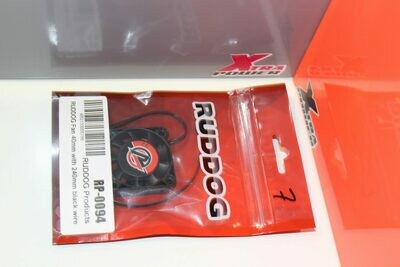 Ruddog Fan 40mm with 240mm black wire RP-0094