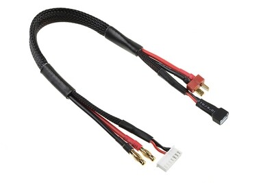 Corally Charge/Balance Lead T-Plug 2S - XH 6S Connector - 2S XH connector    C-50281
