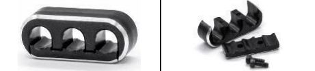 Aluminium Pro Wire Clamp (3 wire 12-14 Gauge)   DTC01801