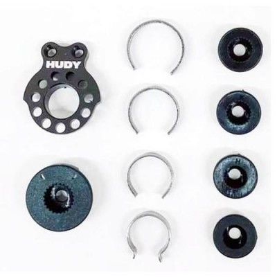 HUDY Alu Adjustable Servo Saver 1/12    293351
