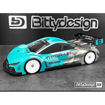 Bittydesign HYPER-HR 1/10 190mm TC clear body - Light weight