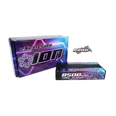 ION 1S 130C Hardcase LiPO (3.7V/8500mAh) w/5mm Bullets XCE-4001 ION 1S 130C Hardcase LiPO (3.7V/8500mAh) w/5mm Bullets XCE-4001