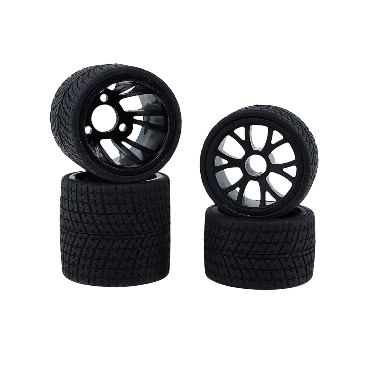 Excelerate R12 1/12th Rubber Tires (4) Pre-Mounts XCE-3025.2 Excelerate R12 1/12th Rubber Tires (4) Pre-Mounts XCE-3025.2