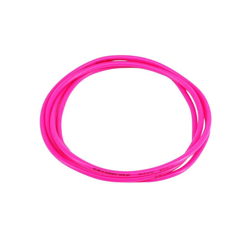 16 awg Silicone Wire (1 Meter) NEON PINK XCE-0154.11 16 awg Silicone Wire (1 Meter) NEON PINK XCE-0154.11