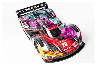 ZooRacing Hyrax 190mm Hyper Car 0,7mm zr-0020-07