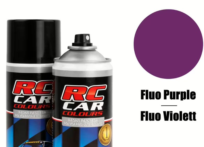 RC Car Colours Lexan Spray 150ml - Fluo Purple 1013