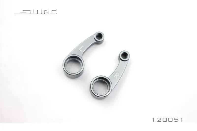 SNRC 120051 1/10 RC Accessories ALU STEERING BELL CRANK (L+R)