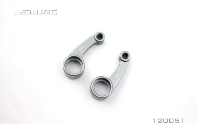 SNRC 120051 1/10 RC Accessories ALU STEERING BELL CRANK (L+R)