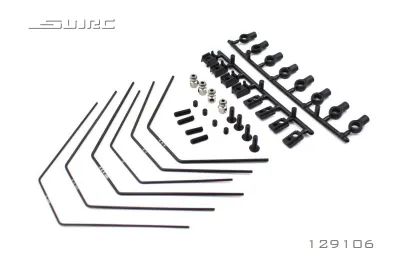 SNRC 129106 Stabilisatorstangenset, complete set voor en achter