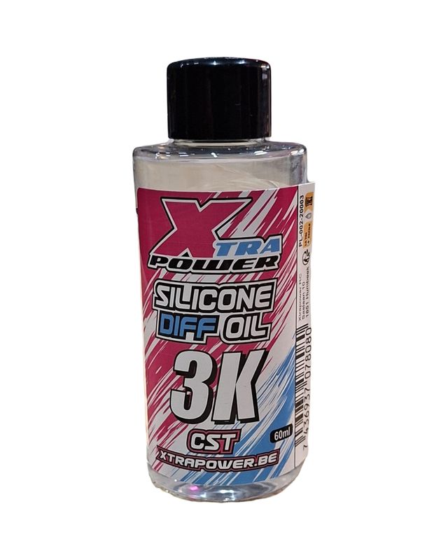 Xtrapower - Diff Oil - Ultra Pure Silicone - 3000 CPS - 60ml