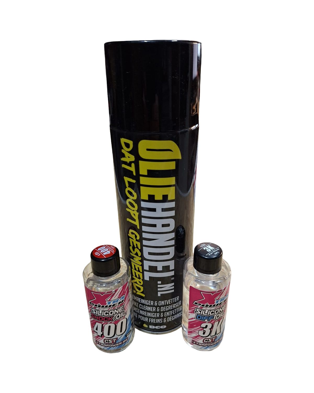 Xtrapower Touring starter-olie: 400 cst, 3000 cst en brake cleaner