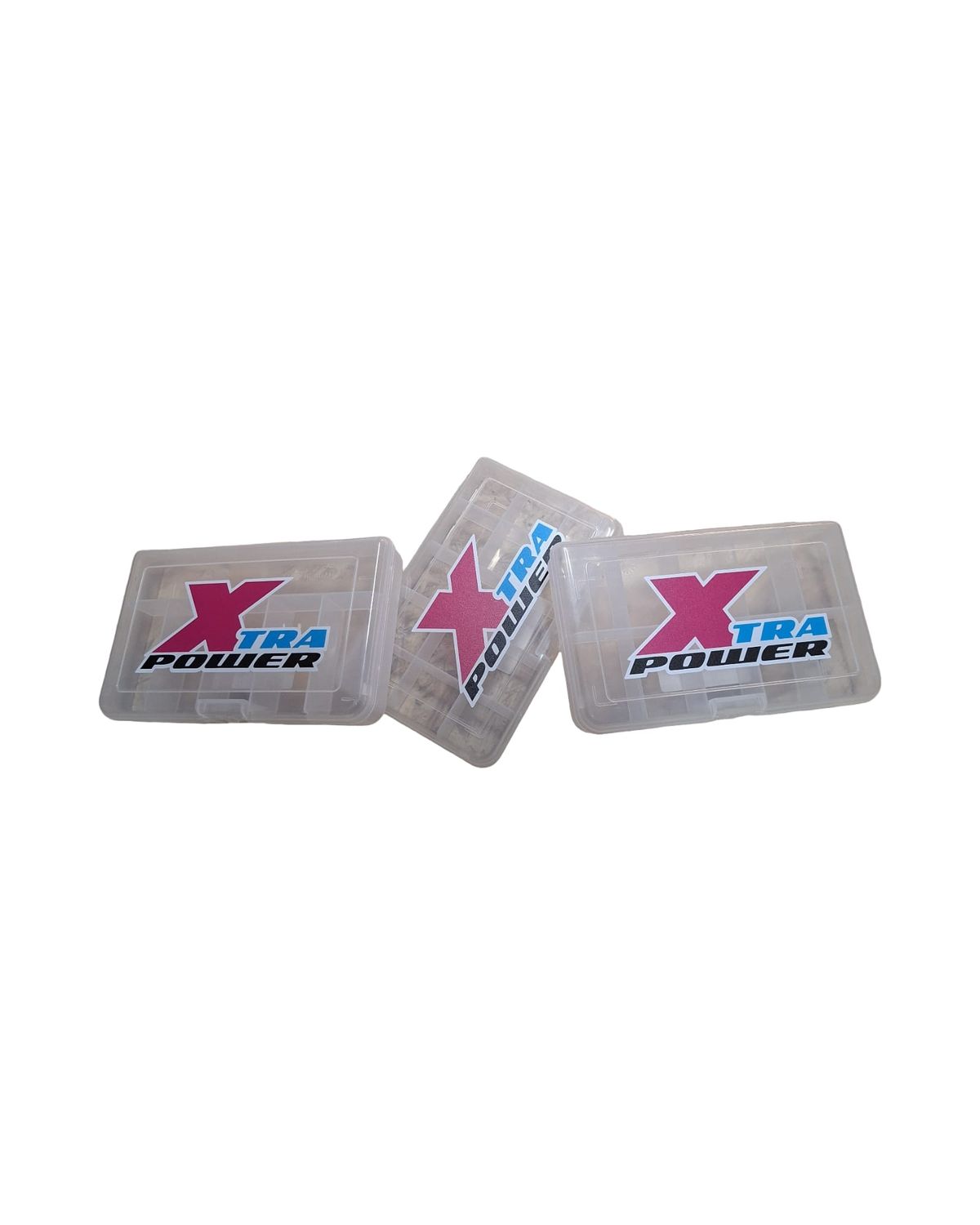 Xtrapower assortiment 3 medium different boxes each 165x105x31mm
