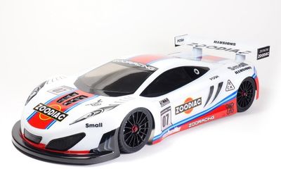 ZooRacing ZR-0007-07 - ZooDiac - 1:10 190mm GT Body - 0.7mm REGULAR