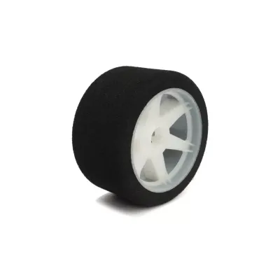 HOTRACE PAIR OF FRONT TYRES 1\8 SHORE 32 ON LIGHT RIMS - 69mm - 004-0031-6 HOTRACE PAIR OF FRONT TYRES 1\8 SHORE 32 ON LIGHT RIMS - 69mm - 004-0031-6