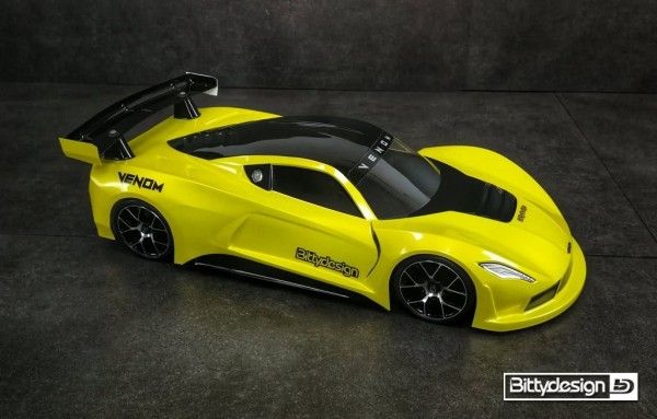 Bittydesign - VENOM - 1:10 GT Body - 190mm - LIGHTWEIGHT