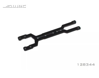 SNRC 128344 1/10 RCAccessories CARBON FIBRE 2ND DESK R3 2.5mm(FRONT PART)