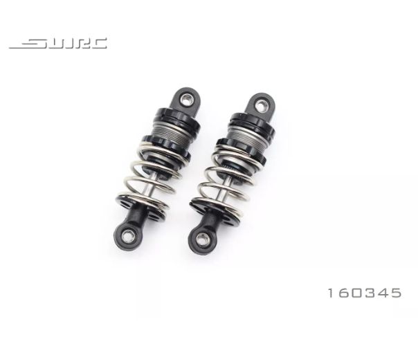 SNRC 160345 1/10 RC Accessories SHORTER SHOCK ABSORBER 17mm 13x45mm (2)