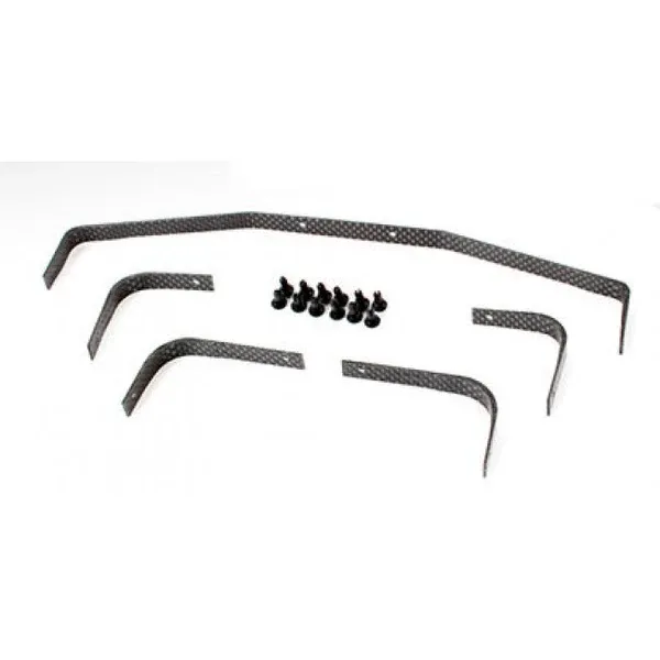 Team Titan 61003 - 1/8th Racing Bodyshell Carbon Stiffener Set