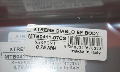 XTREME Diablo ep 0,75mm (MTB0411-07)