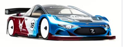 ZooRacing JACKAL Touring Car Body - 0.5mm LIGHTWEIGHT