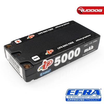 Intellect MC4 5000mAh 120C 7.6V LCG Graphene Shorty Pack LiHV IP-BL2S5000MC4