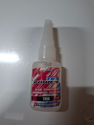 Xtrapower secondenlijm DUN 20Gr. Xtrapower secondenlijm DUN 20Gr.