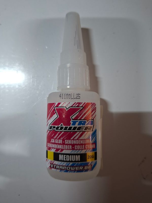 Xtrapower secondenlijm MEDIUM 20Gr.