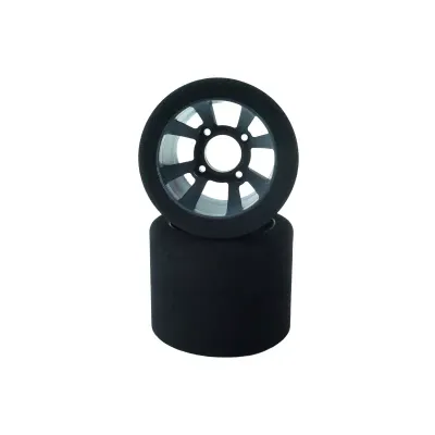 HOTRACE PAIR OF REAR TYRES PANCAR 110 SHORE 32 - 007-0022