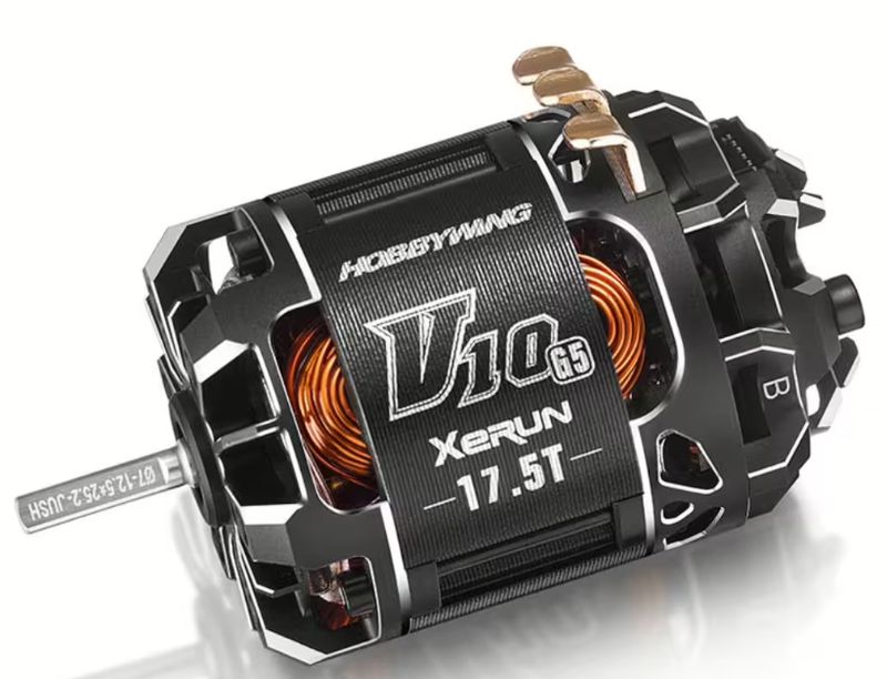Hobbywing Xerun V10 G5 Sensored Brushless Motor 17.5T Torque 30401764