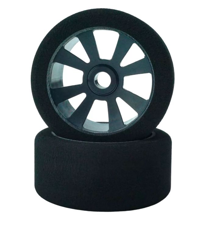 HOTRACE PAIR OF FRONT TYRES PANCAR 110 SHORE 40 - 007-0051