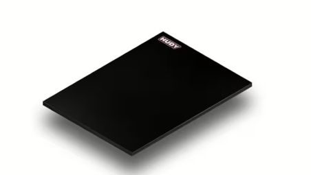 HUDY Flat Setup Board Lightweight for 1:10 & 1:12 Touring Car - Black H108305