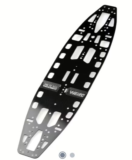 WeiRC DLC Steel Chassis 1,2mm for ARC A11 (139g) - Black WEI-SC-A11-DLC WeiRC DLC Steel Chassis 1,2mm for ARC A11 (139g) - Black WEI-SC-A11-DLC