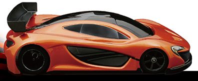 BLITZ P1 1/12th Bodyshell (0,8mm) 60909-08