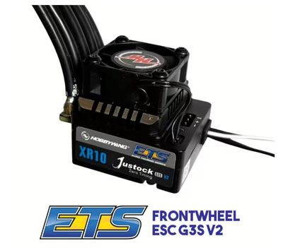 Hobbywing Xerun XR10 Justock G3S V2 Brushless Speed Control ESC 60A, 2s-3 LiPo, BEC 4A HW-30112005-ETS Hobbywing Xerun XR10 Justock G3S V2 Brushless Speed Control ESC 60A, 2s-3 LiPo, BEC 4A HW-30112005-ETS