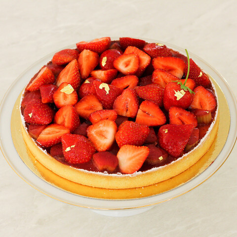 Tarte aux fraises