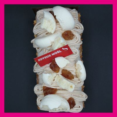 Mrs Poire Bûche marron/poire