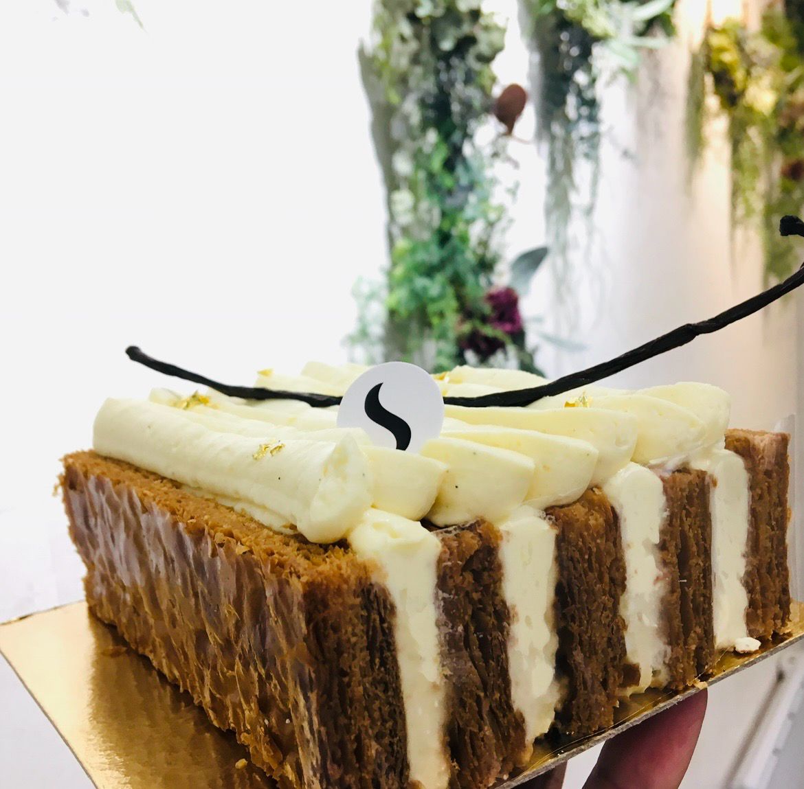 Millefeuille à la vanille