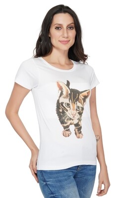 Kitten Print T-Shirt