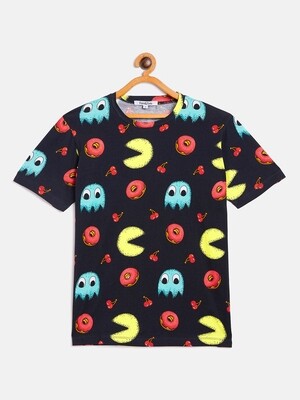Unisex Pacman Print T-Shirt