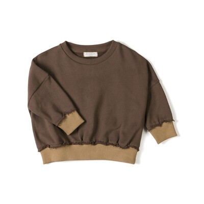 Nixnut - Loose Sweater - Choco