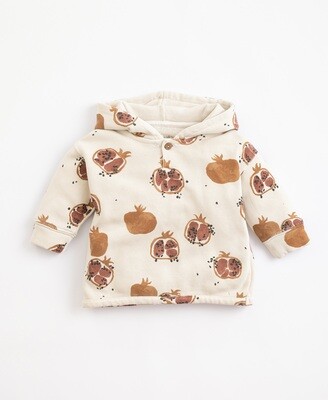 Play Up - Printed Fleece Baby Sweater - Miró