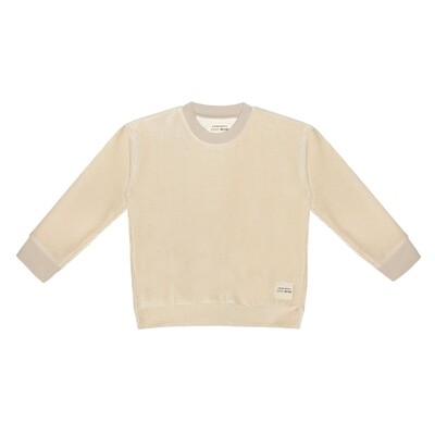 Little Indians - Kids Boxy Sweater Corduroy - Cement Little Indians - Kids Boxy Sweater Corduroy - Cement